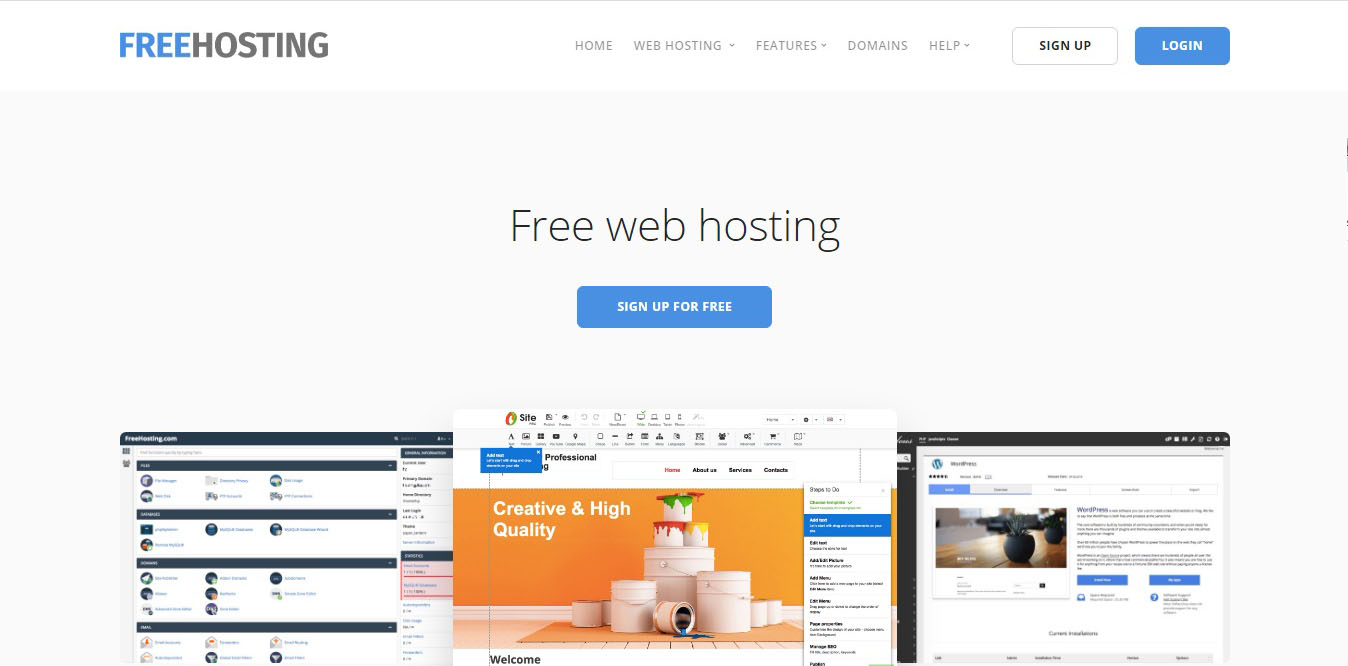 FreeHosting site in Hindi